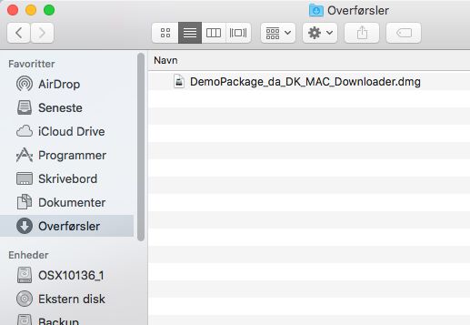 Adobe Package Downloader i Finder