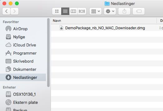 Adobe Package Downloader i Finder