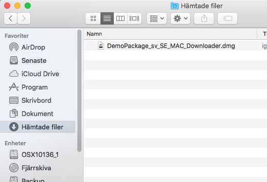 Adobe Package Downloader i Finder