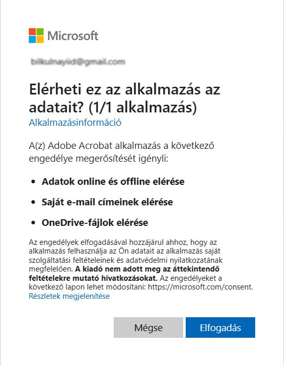 Utolsó jóváhagyási párbeszédablak