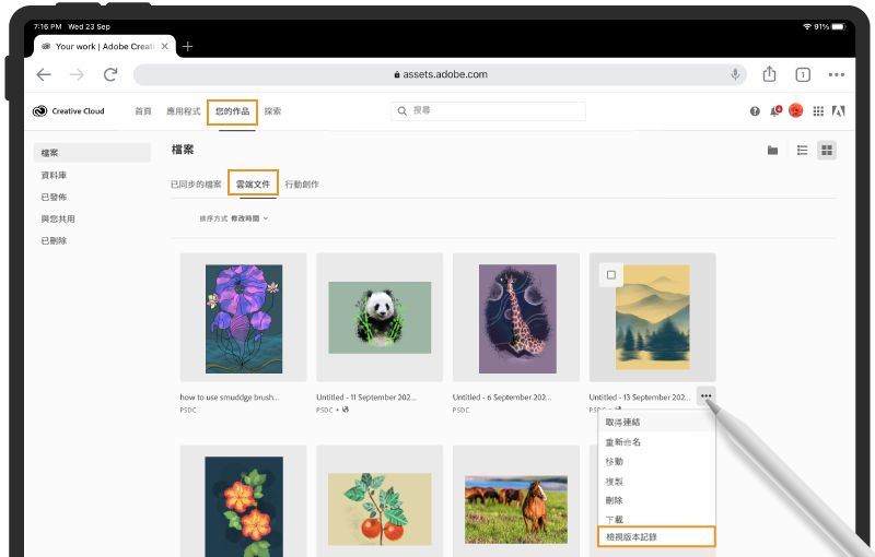 網絡上的 Fresco 版本歷史