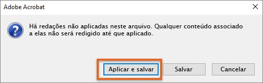 Clique em Aplicar e Salvar