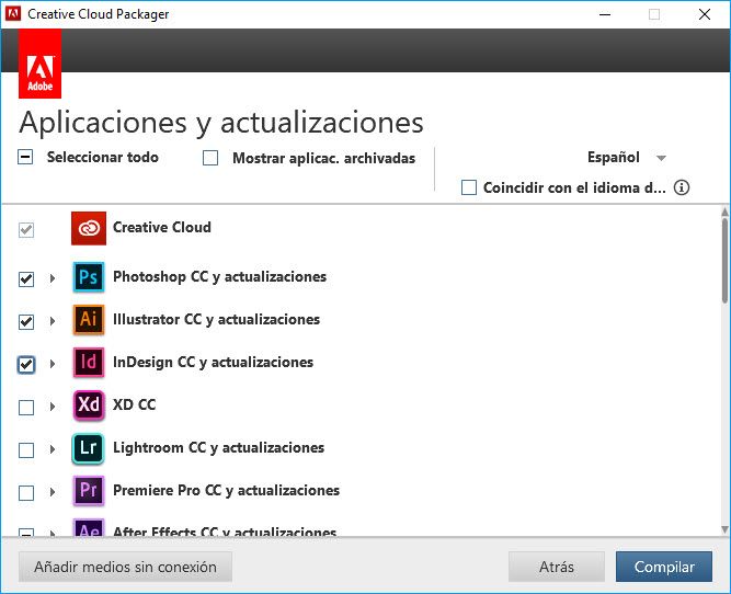 Implementación silenciosa de Adobe Captivate 2017