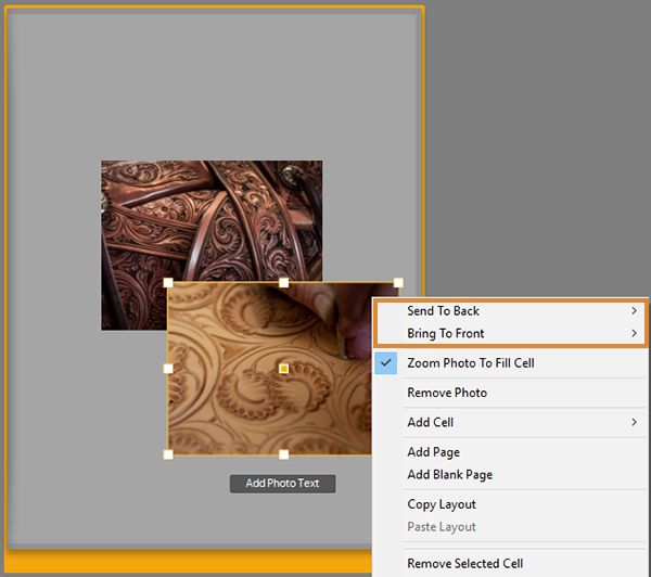 Przysuwanie komórki do przodu lub przenoszenie jej do tyłu