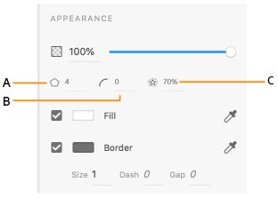 多角形のプロパティ