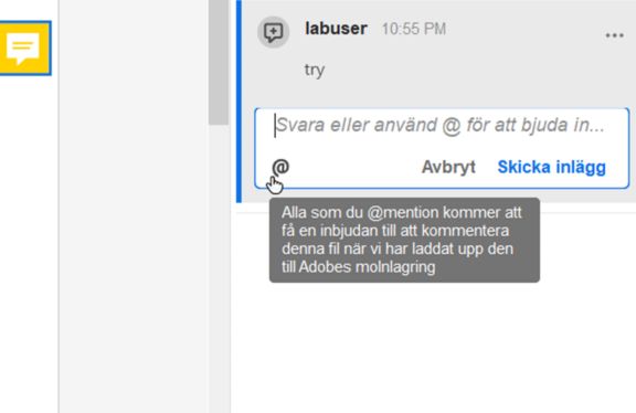 @omnämnande är menat för att dra till sig granskarnas uppmärksamhet