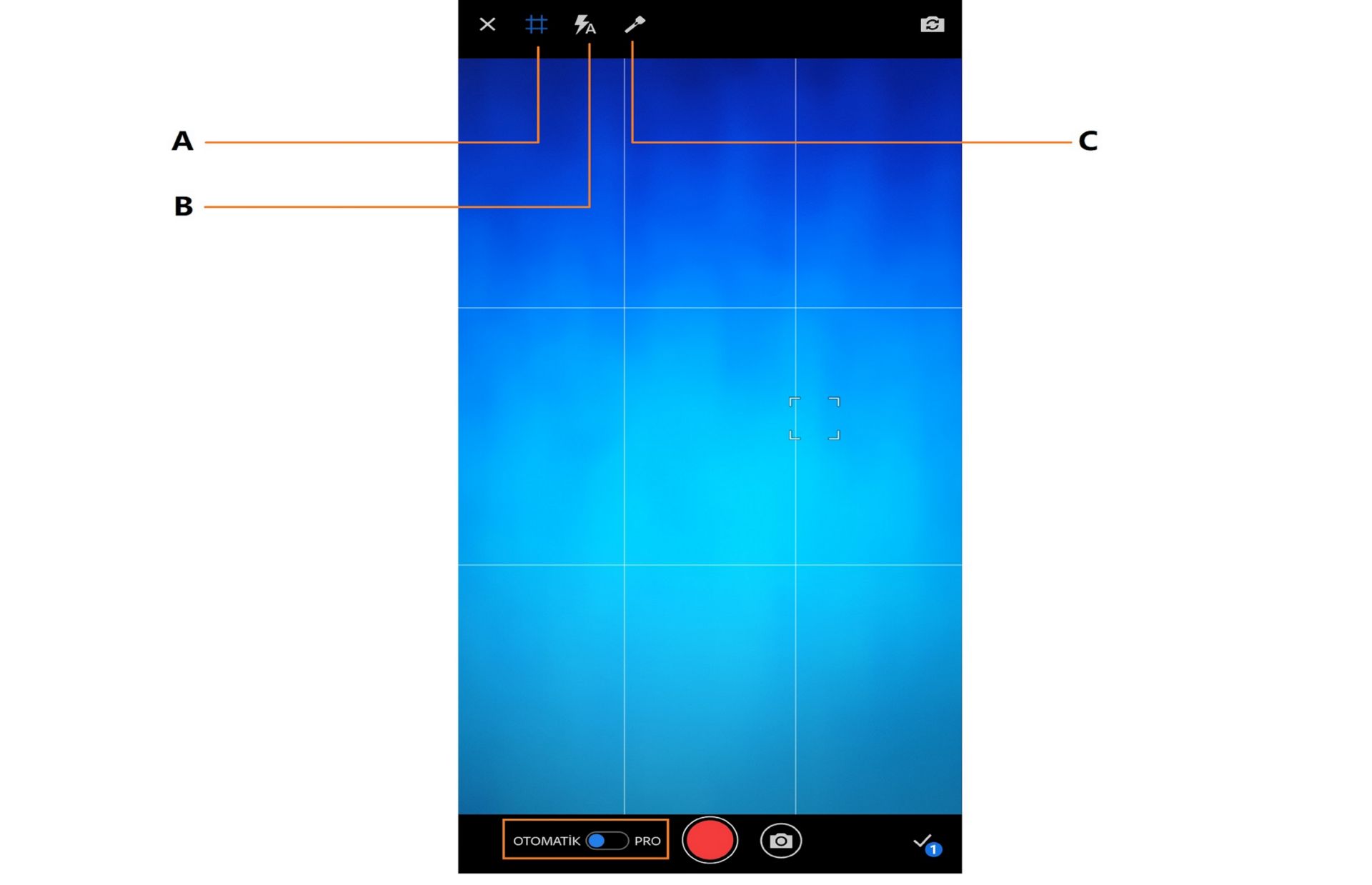 Premiere Rush'taki otomatik yakalama seçenekleri