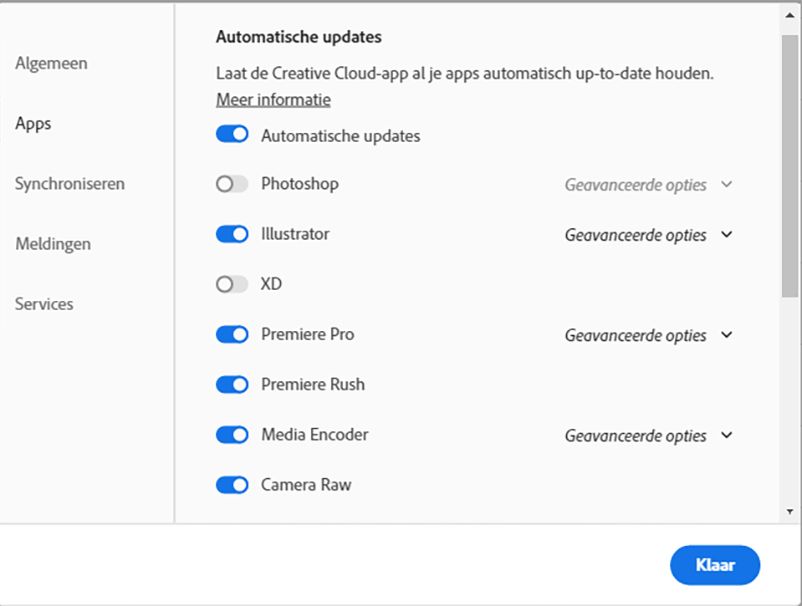 Automatische updates