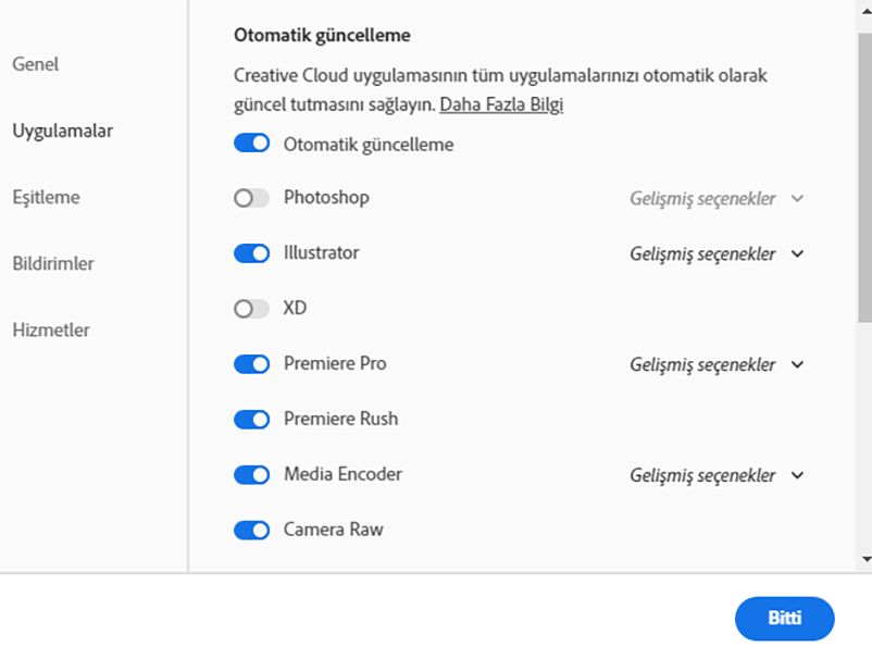 Otomatik güncelleme