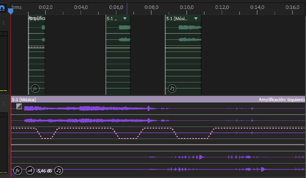 Pista modulada automáticamente