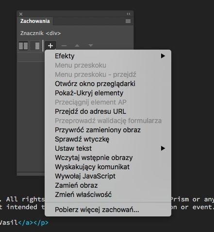 Dodawanie efektów jQuery