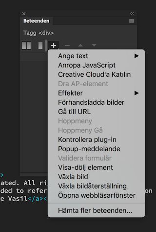 Lägga till jQuery-effekter