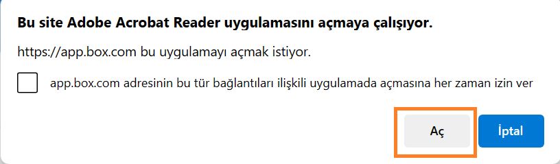 Acrobat veya Acrobat Reader'ı açın 