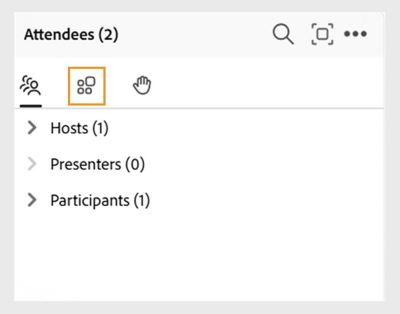 Access breakout from Attendees pod