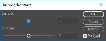 Korygowanie jasności i kontrastu obrazu w programie Dreamweaver