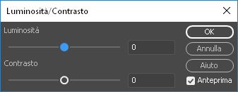 Regolare la luminosità e il contrasto delle immagini in Dreamweaver