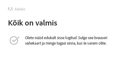 Edukas brauserisse sisselogimine