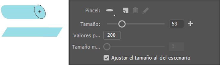 Regulador del tamaño de pincel