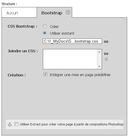 Création de documents Bootstrap