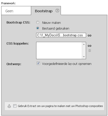 Bootstrap-documenten maken