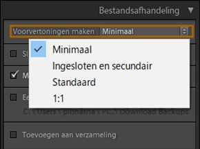 Voorvertoningen maken
