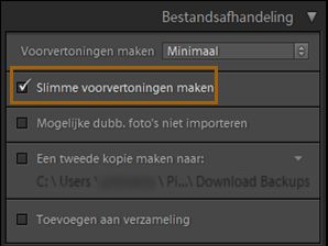 Slimme voorvertoningen maken