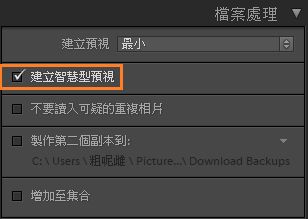 建立智慧型預視