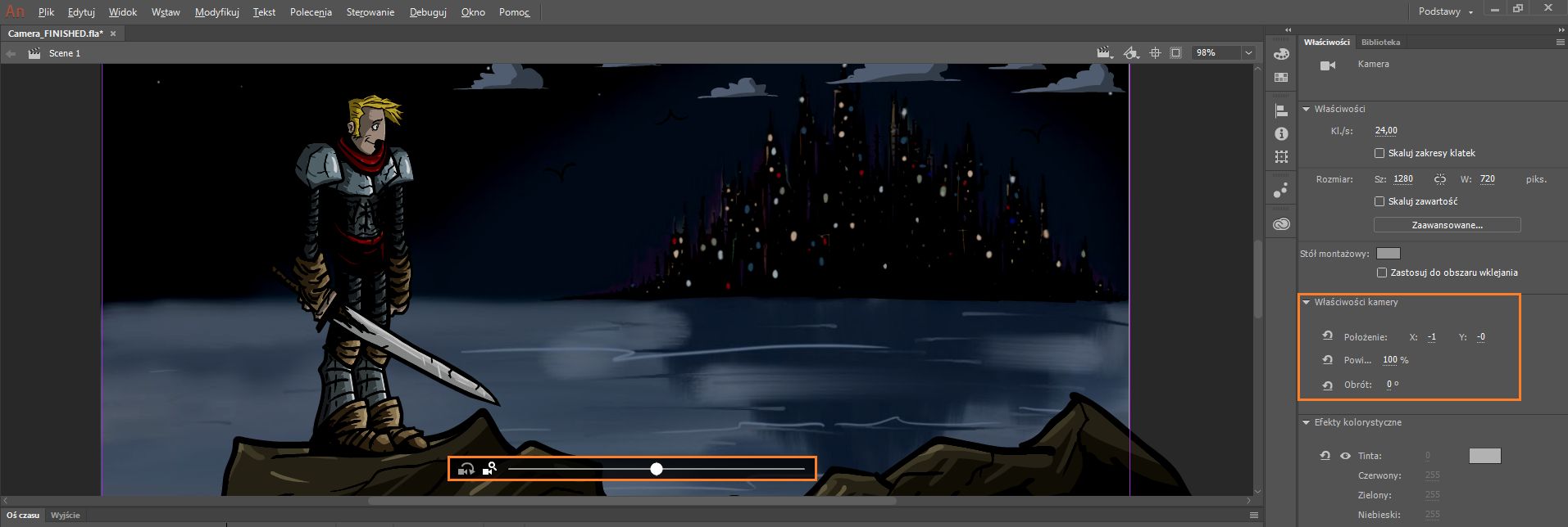 Powiększanie i obracanie