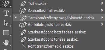 Tartalomérzékeny szegélykövető eszköz (technológiai előzetes) 