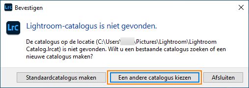 Kies een andere catalogus om te openen.