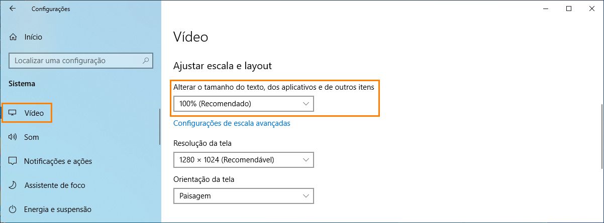 Dimensionamento de fonte e DPI