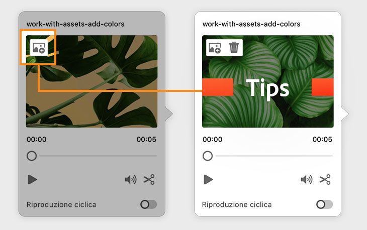 Modifica la miniatura per video