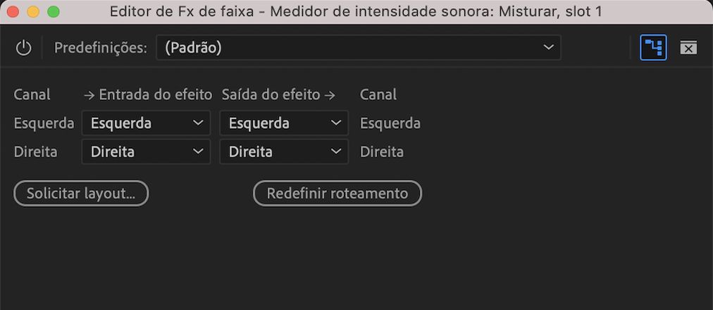 Editor de mapa do canal