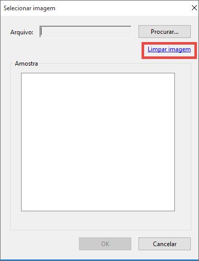 Desmarcar a imagem selecionada