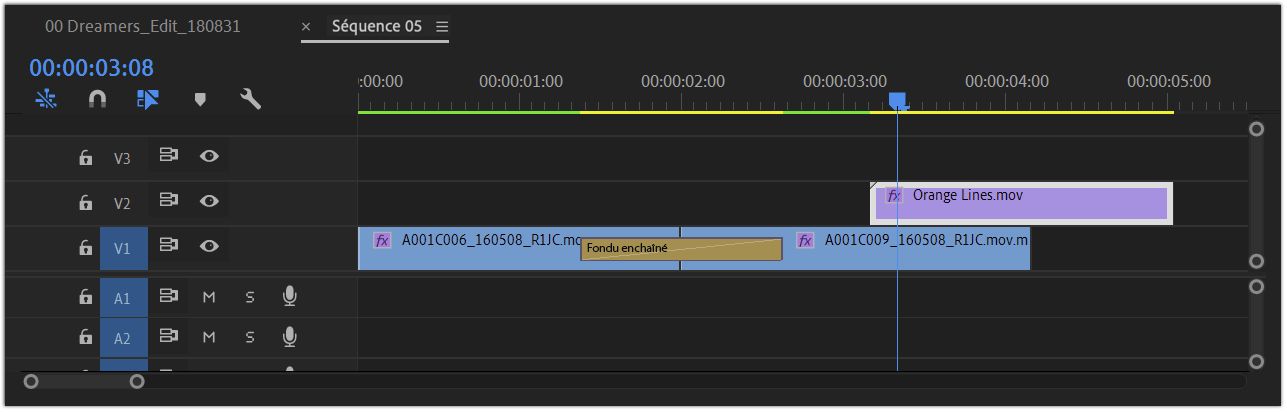 poignée d’élément