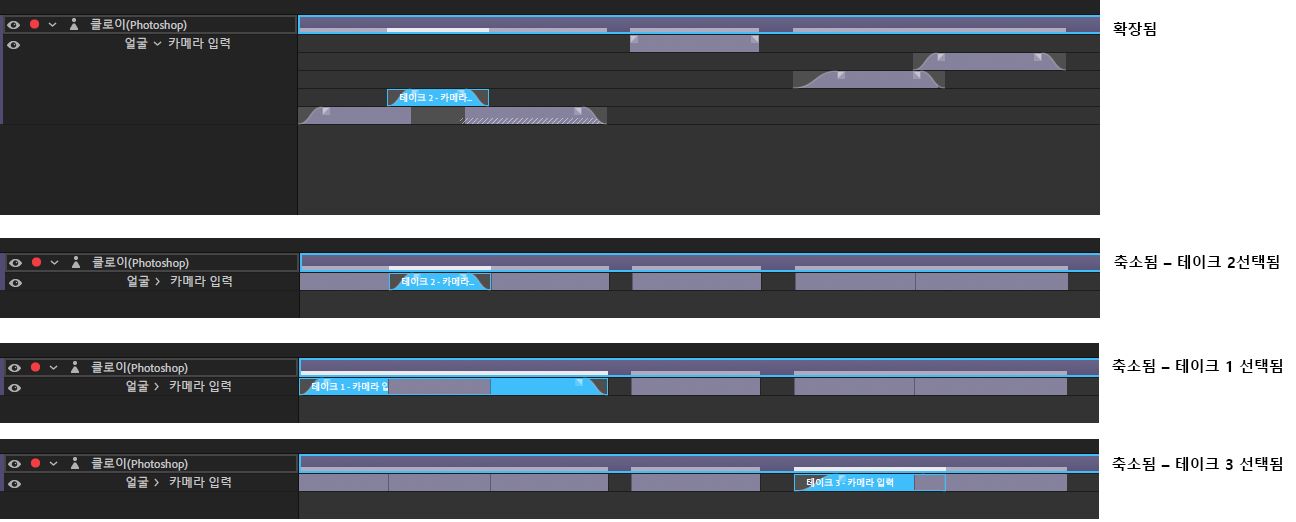 테이크 축소 보기