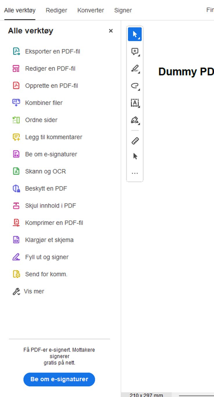 De tool voor opmerkingen verschijnt niet in het deelvenster Alle tools