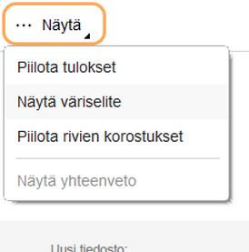 Acrobat Reader: Vertaa tiedostoja -toiminto näytä