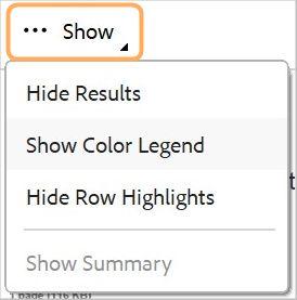 Acrobat Reader: הצגת Compare files