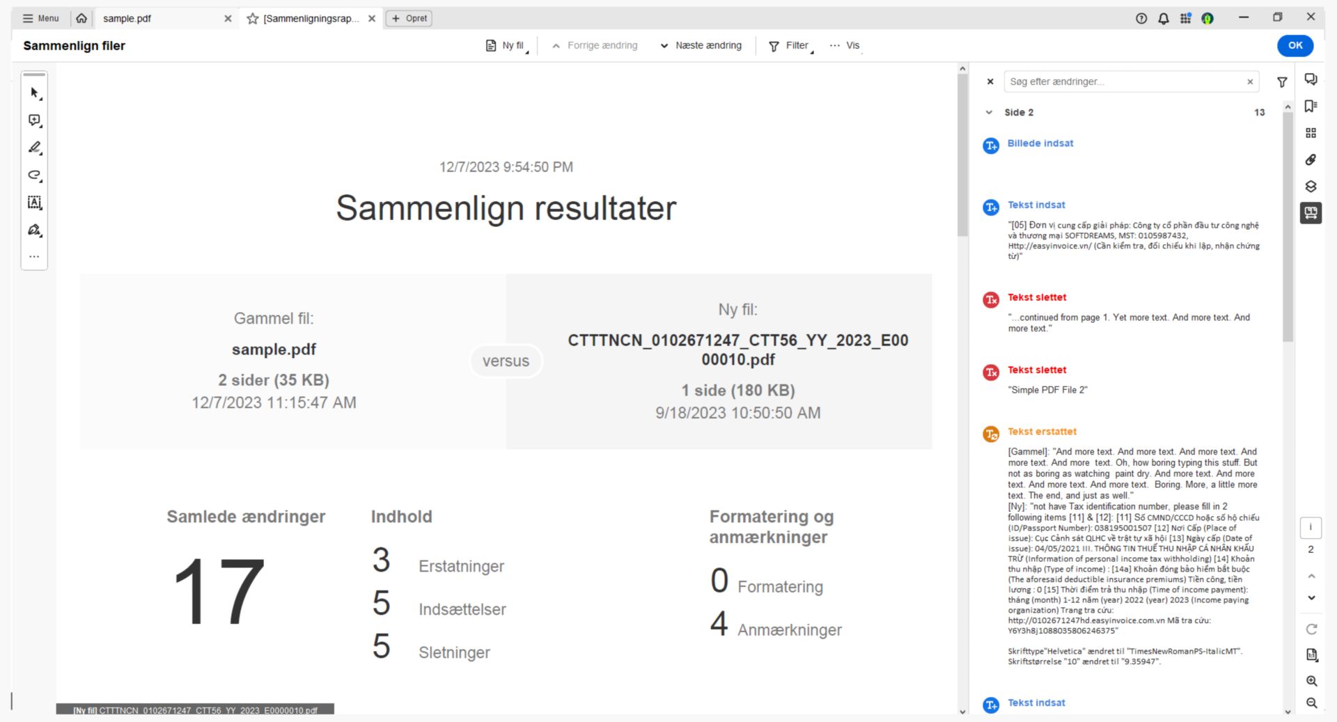 Side om side-visning