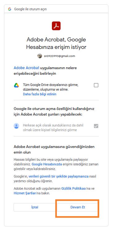 Onay iletişim kutusu