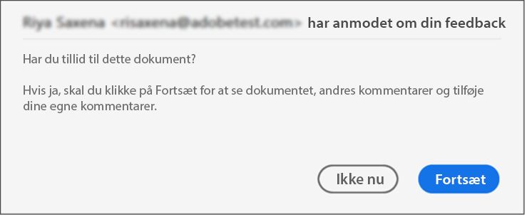 Samtykkedialog for gennemgang af filer i beskyttet visning
