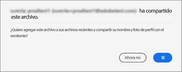 Cuadro de diálogo de consentimiento para revisar archivos en la vista protegida