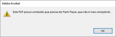 Avisar quando Flash Player não estiver instalado