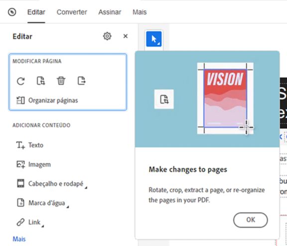 Tour de integração do Contextual