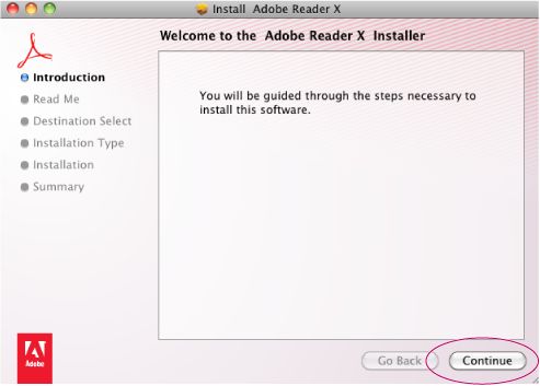 Dialogrutan Installera Adobe Reader