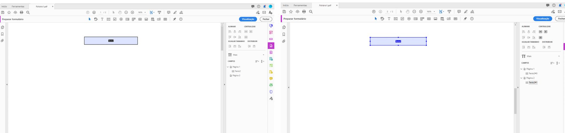 Copiar e colar comportamento de um campo de formulário