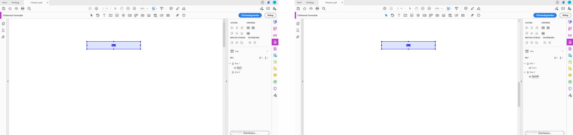 Kopiera och klistra in-beteende i ett formulärfält