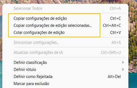 Copiar e colar máscaras ML