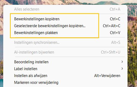 ML-maskers kopiëren en plakken